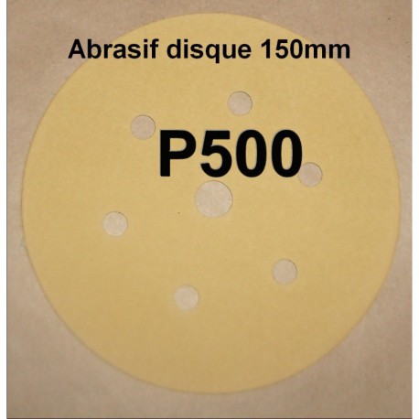 Disque abrasif 150 mm- Trou milieu 8 mm Blue 25 ou 50 pièces