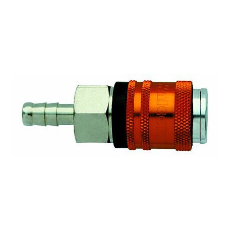 Coupleur WALCOM rapide pneumatique cannelé 8mm