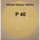 Abrasif disque P40
