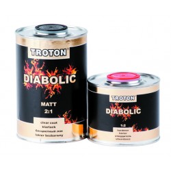 Vernis mat PU 1l + durcisseur 0.5l TROTON DIABOLIC